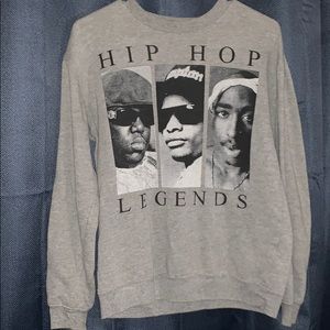Hip Hop Legends Biggie Eazy Tupac sweater